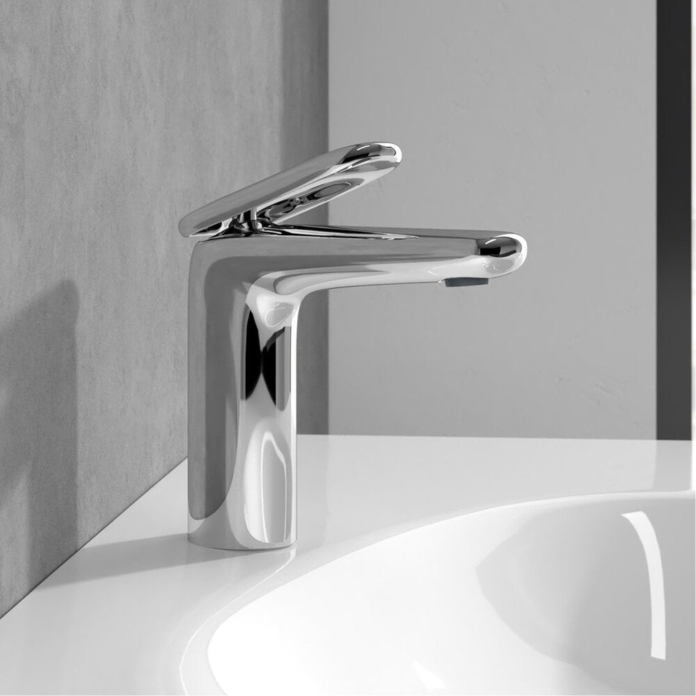 Смесител за мивка Villeroy&Boch Antao с един лост хром гланц с Push-Open вентил