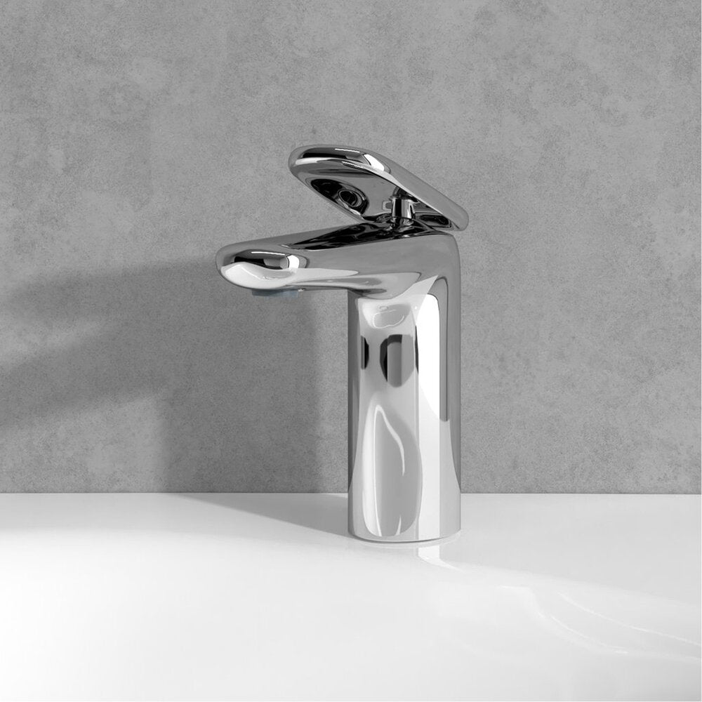 Смесител за мивка Villeroy&Boch Antao с един лост хром гланц с Push-Open вентил