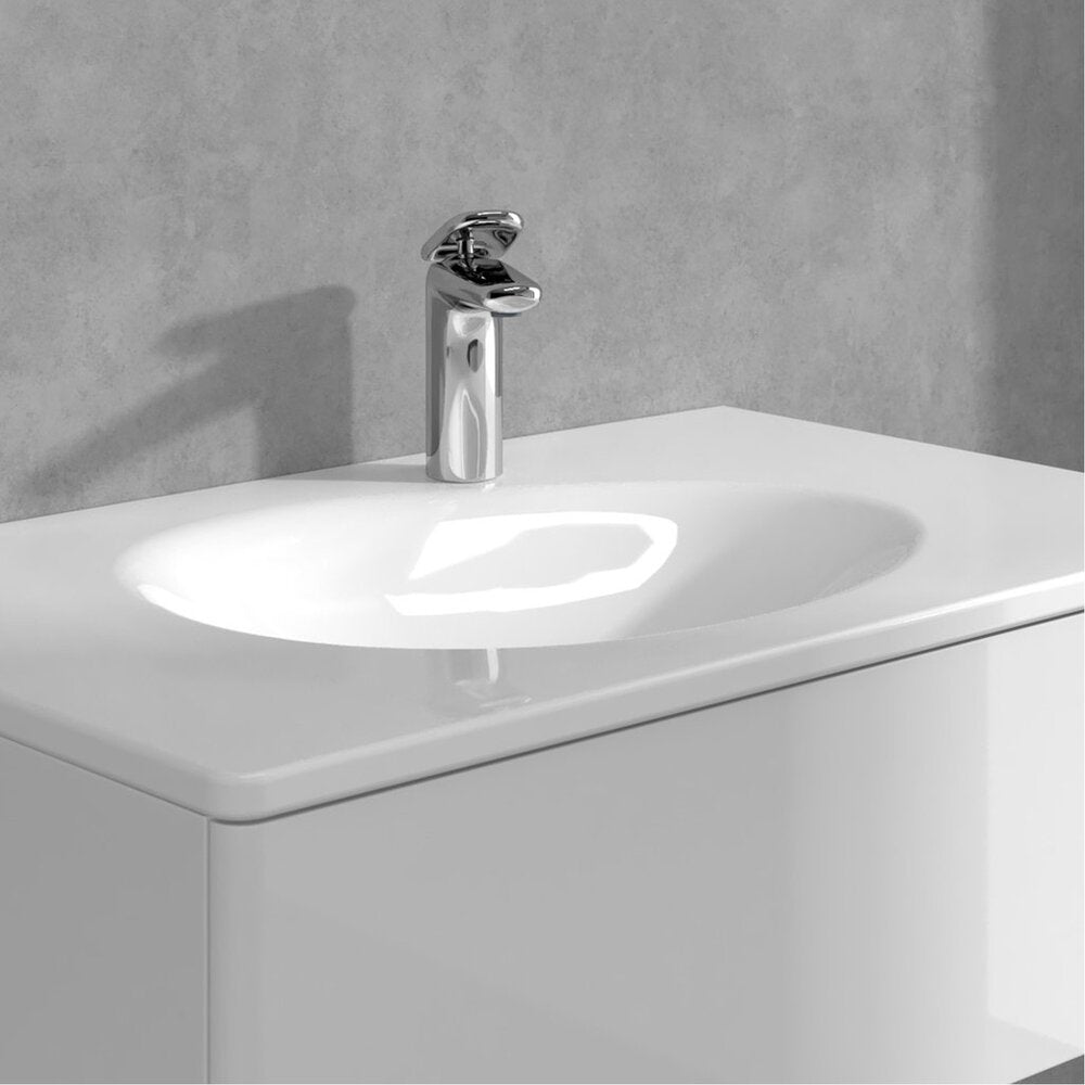 Смесител за мивка Villeroy&Boch Antao с един лост хром гланц с Push-Open вентил