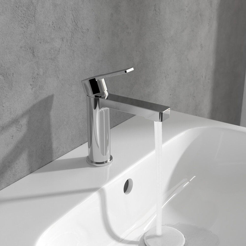 Смесител за мивка Villeroy&Boch Architectura с един лост, хром