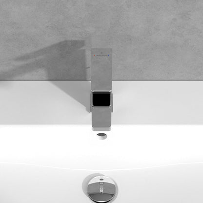 Смесител за мивка Villeroy&Boch Architectura Square хром гланц с Pop-Up вентил