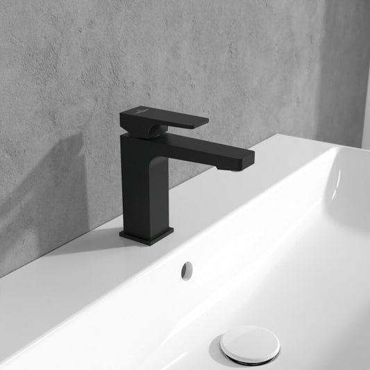 Смесител за умивалник Villeroy&Boch Architectura Square матово черен