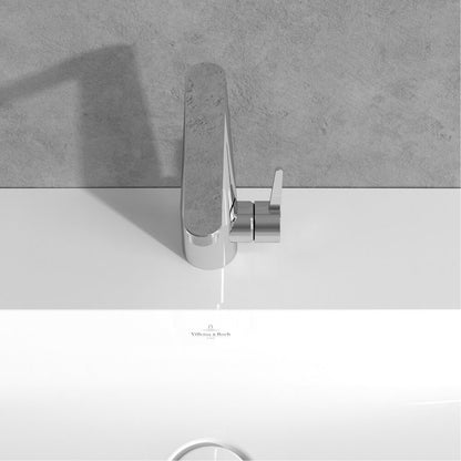 Смесител за мивка Villeroy&Boch Conum с един лост хром гланц с Push-Open вентил