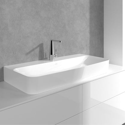 Смесител за мивка Villeroy&Boch Conum с един лост хром гланц с Push-Open вентил