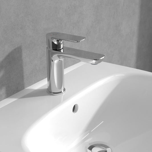 Смесител за мивка Villeroy&Boch O.novo с една ръкохватка хром гланц