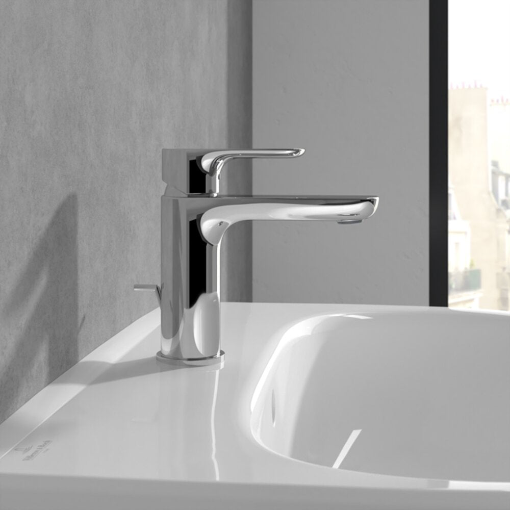 Смесител за мивка Villeroy&Boch O.novo с един лост хром
