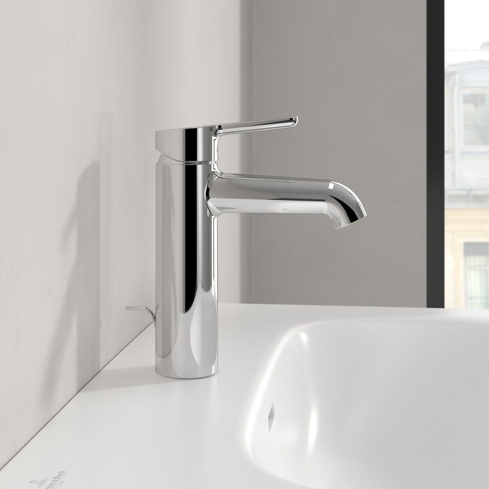 Смесител за умивалник Villeroy&Boch Skyla хром гланц с Pop-Up клапа