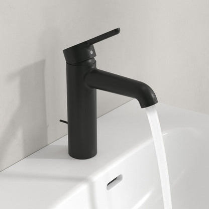 Смесител за мивка Villeroy&Boch Skyla матово черен с Pop-Up вентил