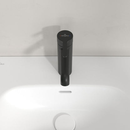 Смесител за мивка Villeroy&Boch Skyla матово черен с Pop-Up вентил