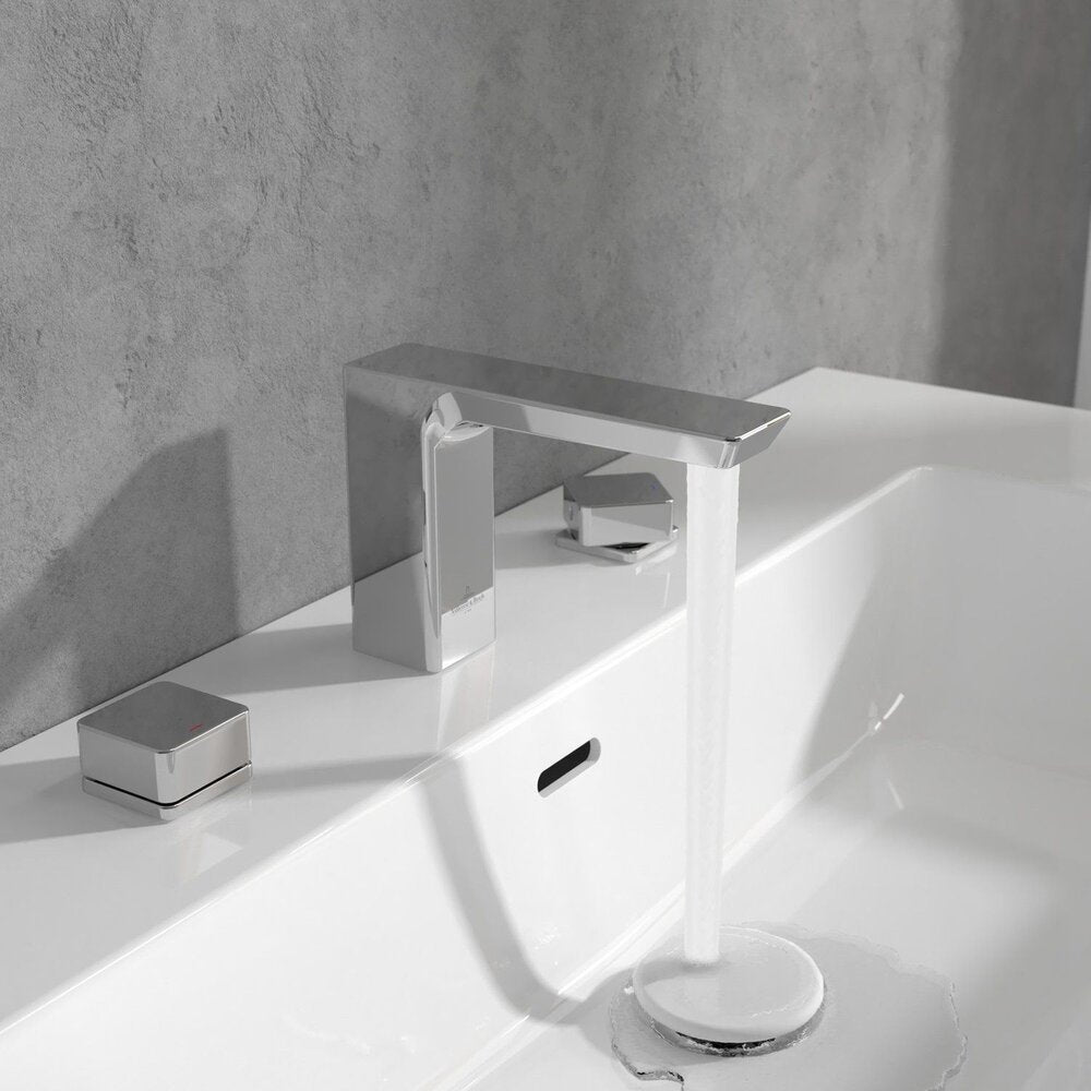 Смесител за мивка Villeroy&Boch Subway 3.0 с двоен контрол хром гланц