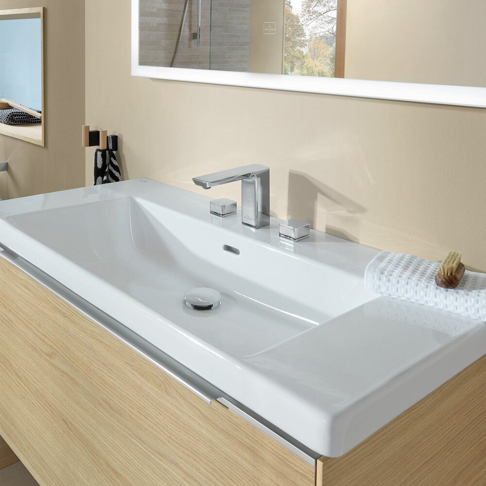 Смесител за мивка Villeroy&Boch Subway 3.0 с двоен контрол хром гланц