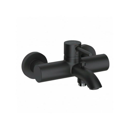 Kludi Bozz Matte Black Bath-Shower Mixer