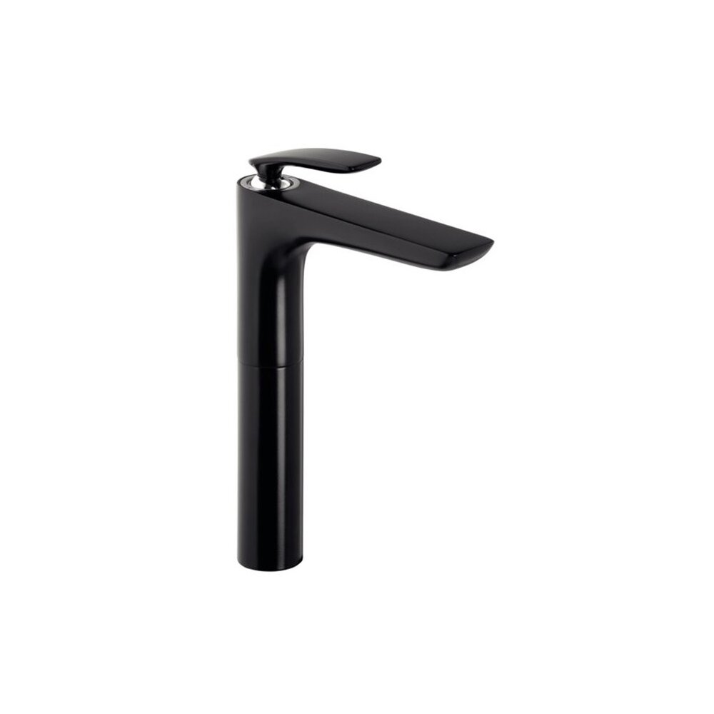 Черен смесител за мивка Kludi Balance 272