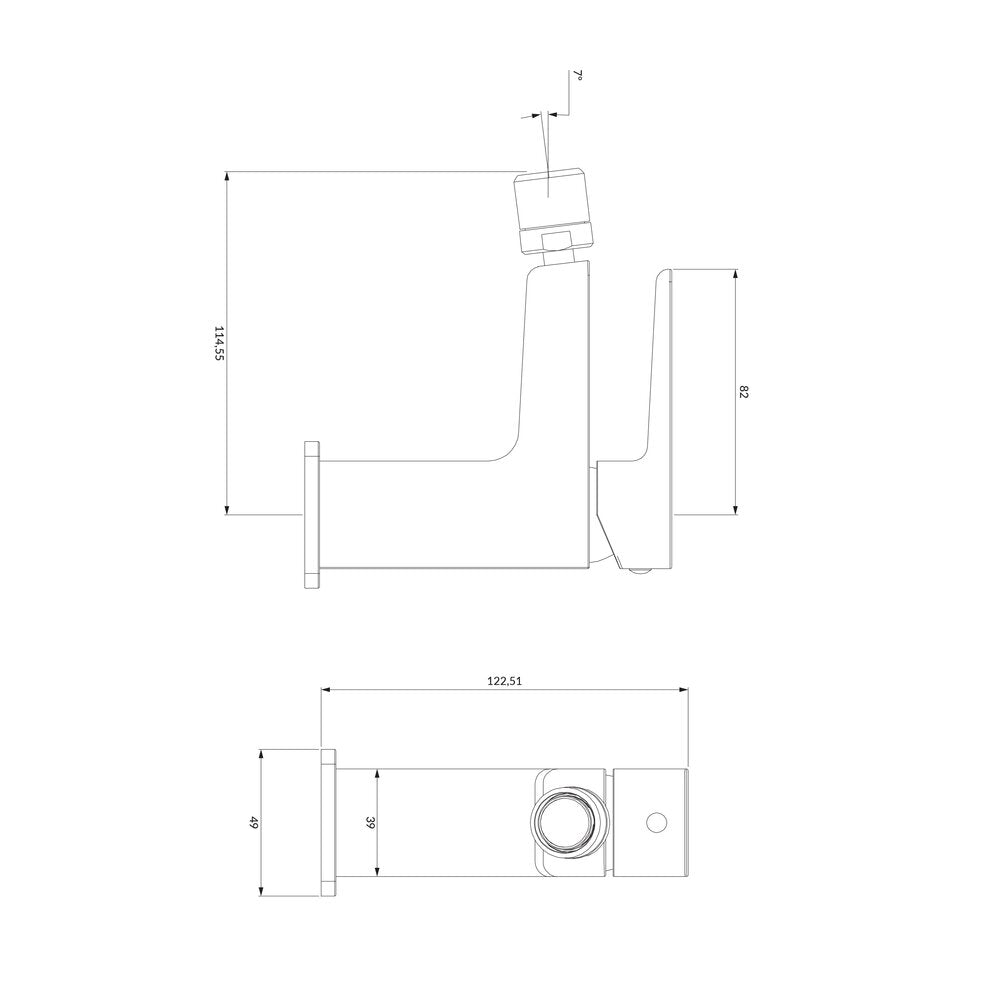Omnires Parma Bidet Faucet