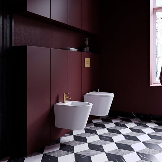 Omnires Y Brushed Gold Bidet Faucet