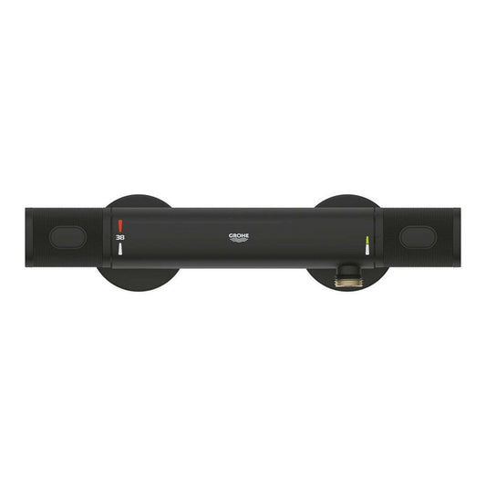 Черен матов душ смесител Grohtherm 1000 Performance