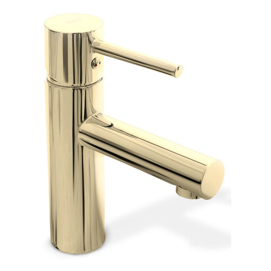 Rea Tess Glossy Gold Basin Mixer