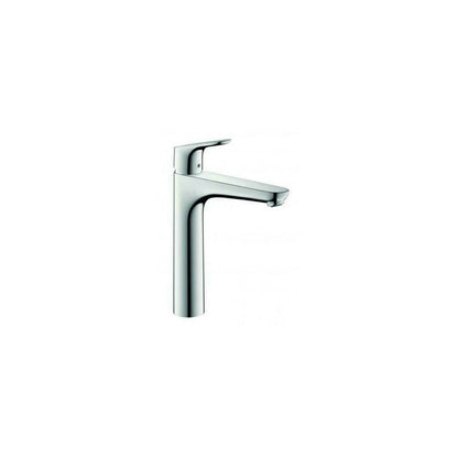 Висока смесителна батерия за мивка Hansgrohe Focus 190 с Pop-Up вентил, хром