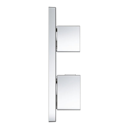 Grohtherm Cube Concealed Shower Valve with Two Outlets