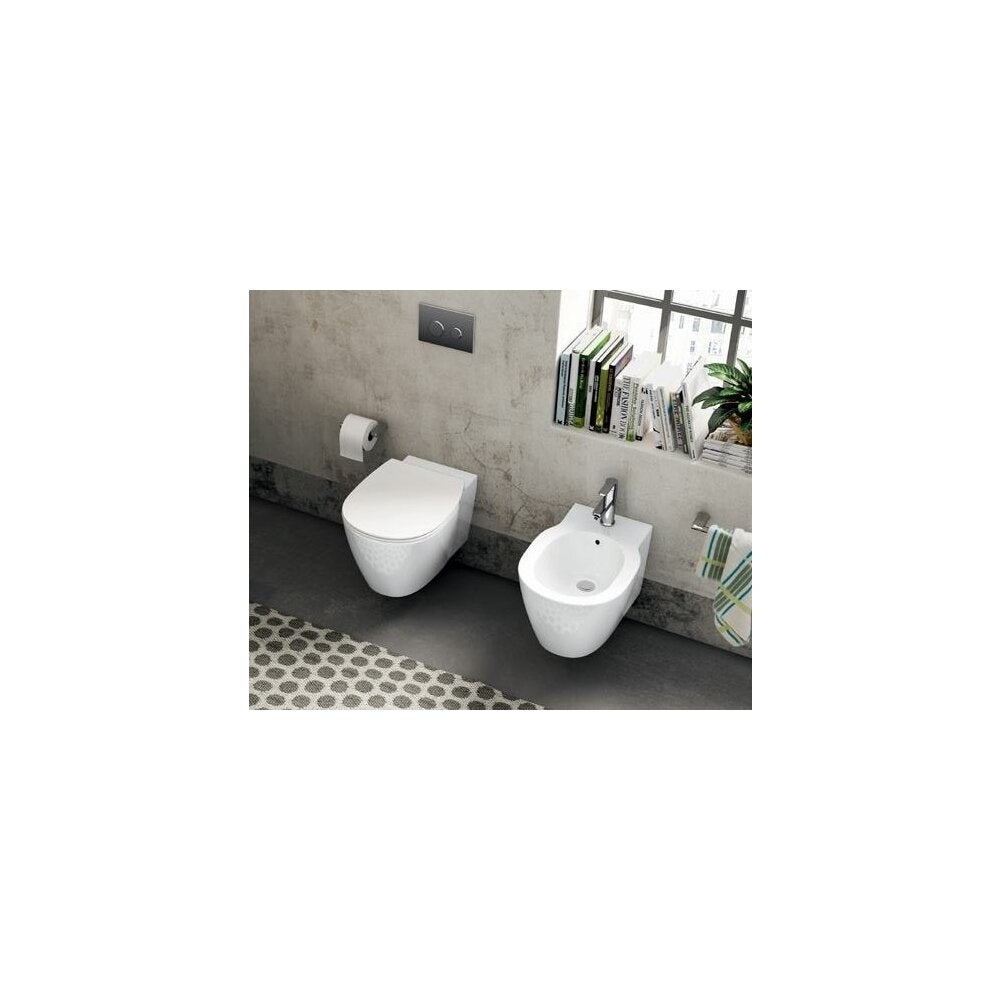 Ideal Standard Connect Wall-Hung Bidet with Completely Hidden Fixing