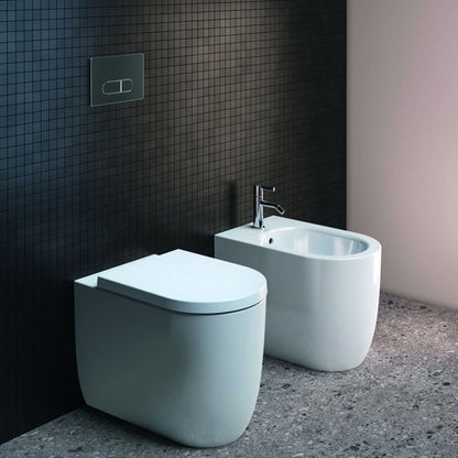 Биде Atelier Blend Curve в бяло гланцово