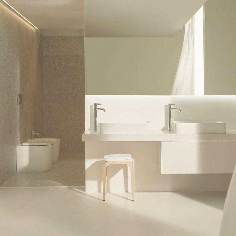 Биде Atelier Blend Curve в бяло гланцово