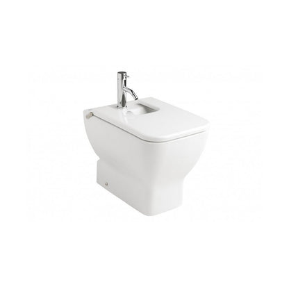 Gala Emma Square Glossy White Floor-Mounted Bidet
