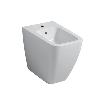 Geberit Icon Square Floor Bidet White