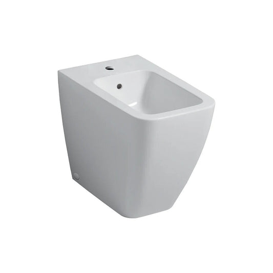 Geberit Icon Square Floor Bidet White