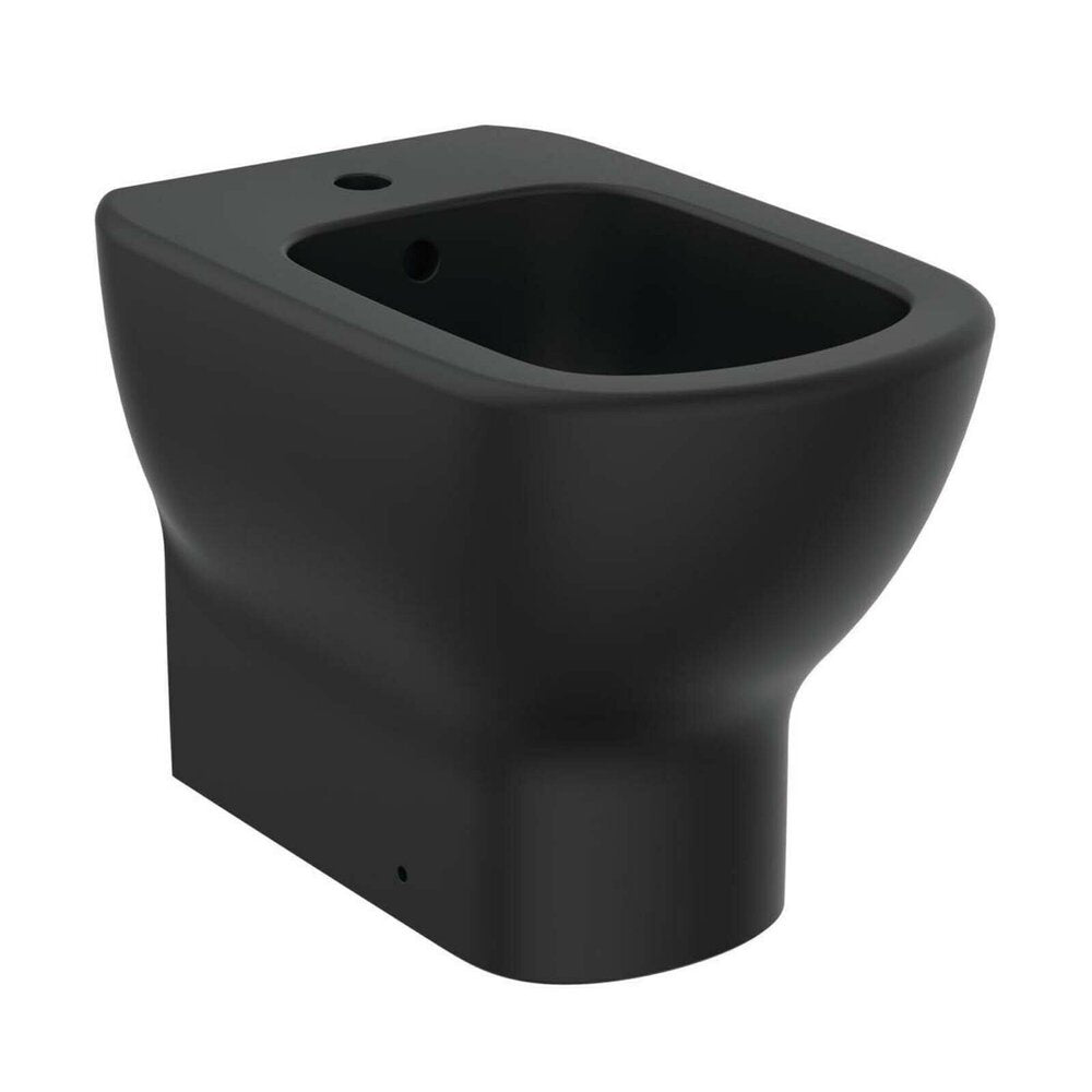 Черен матов подов бидeу Ideal Standard Tesi back-to-wall