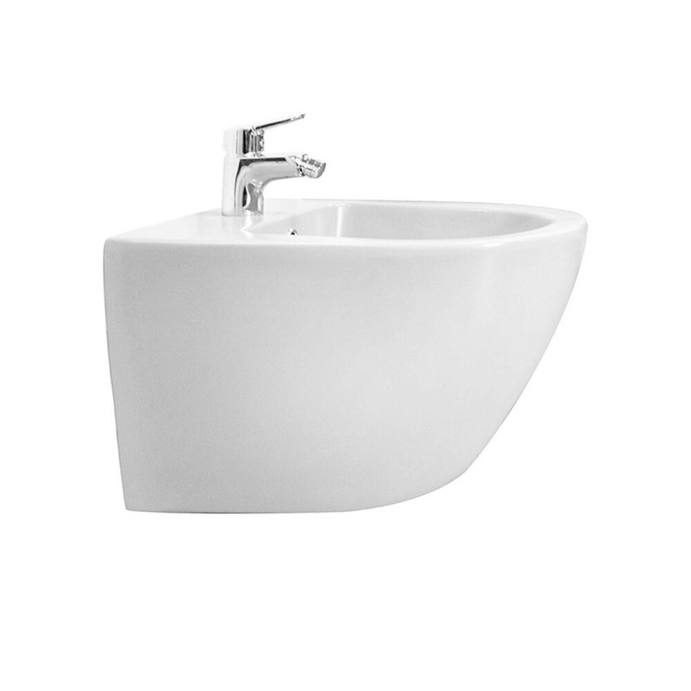 White Wall-Mounted Bidet Fluminia Alfonzo