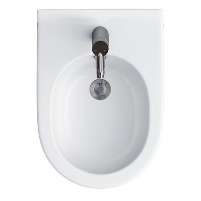 Cersanit Zen Glossy White Wall-Mounted Bidet with Hidden Fixing