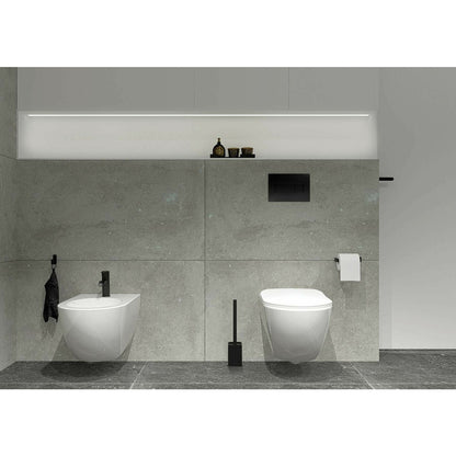 Deante Peonia Wall-Hung Bidet White 36x51cm