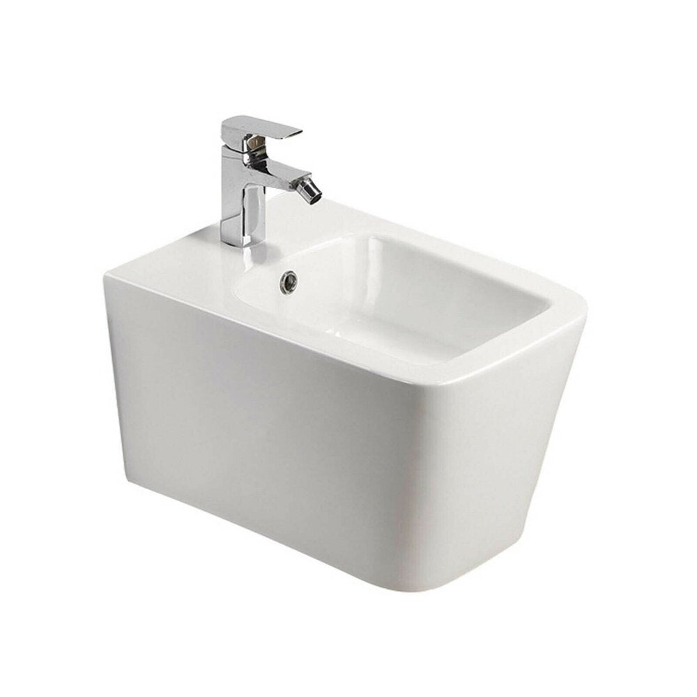 Fluminia Paris Wall-Hung Bidet White