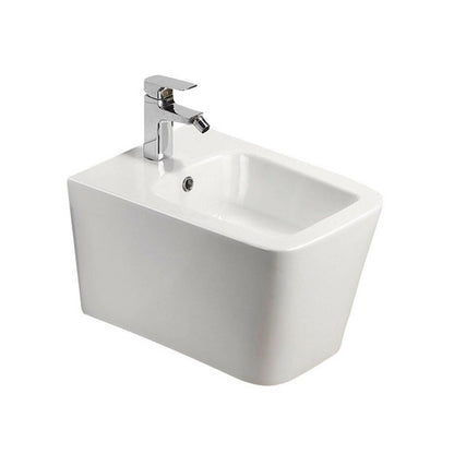 Fluminia Paris Wall-Hung Bidet White