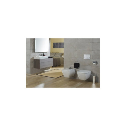 Gala Emma Square Glossy Wall-Mounted Bidet