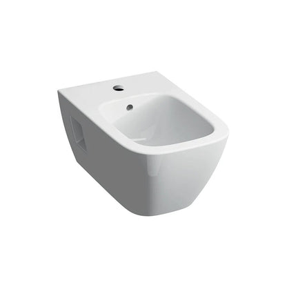 Geberit Selnova Square Wall-Mounted Bidet White