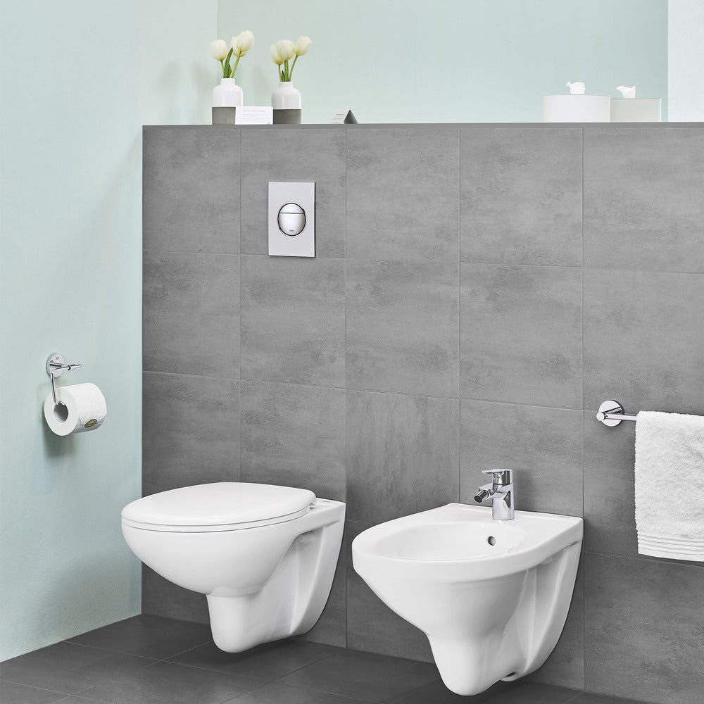 Grohe Bau Ceramic Wall-Hung Bidet Alpine White