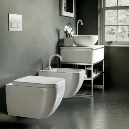 Hatria Bianca Wall-Mounted Bidet