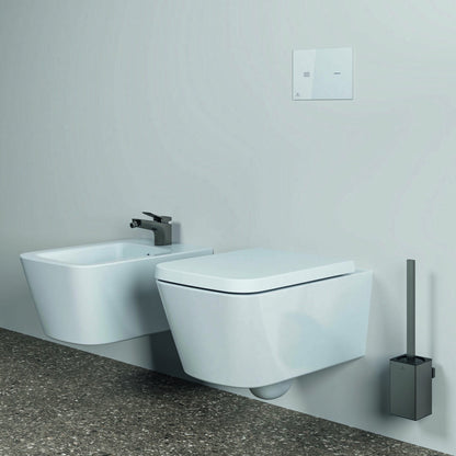 Биде стенен Ideal Standard Atelier Blend Cube бяло гланцово