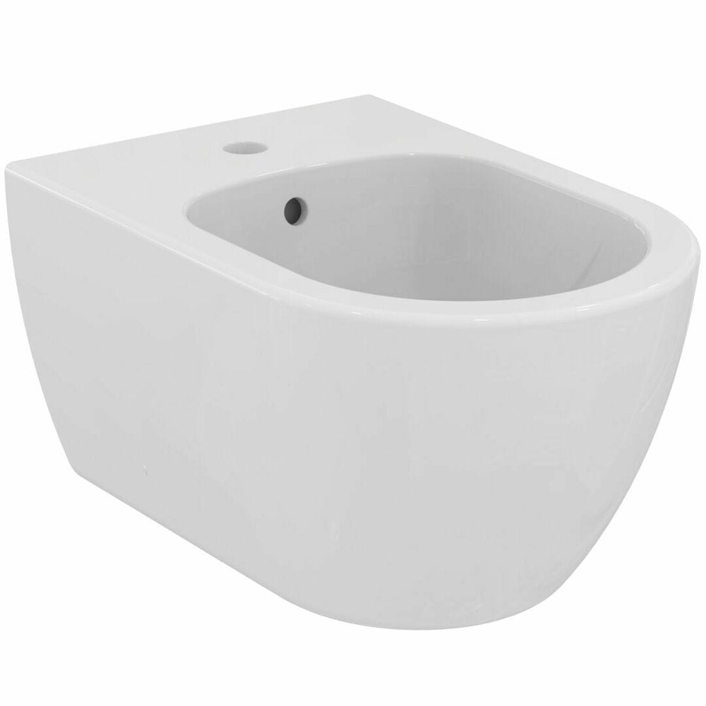 Ideal Standard Ellisse White Glossy Wall-Hung Bidet