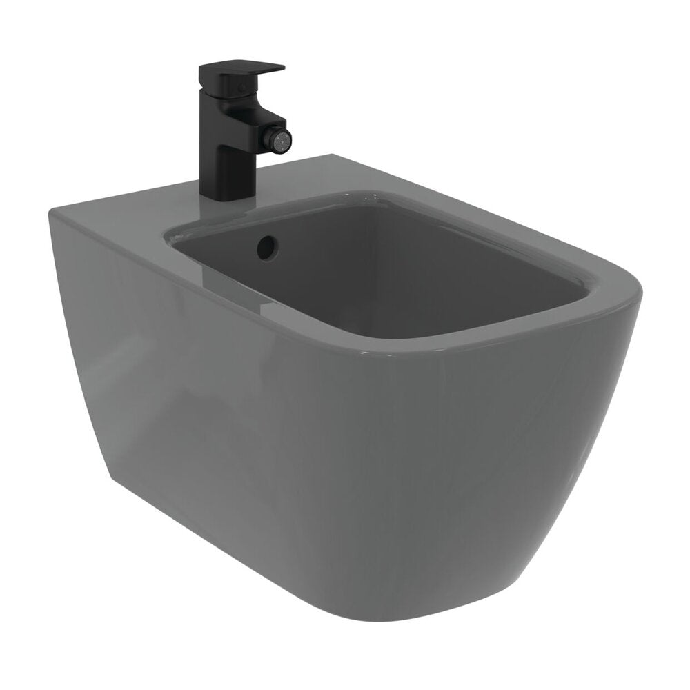 Ideal Standard i.life B Glossy Grey Wall-Hung Bidet