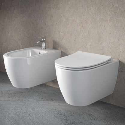 Суспендирано биде Ideal Standard i.life O бяло