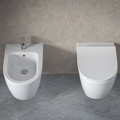 Суспендирано биде Ideal Standard i.life O бяло