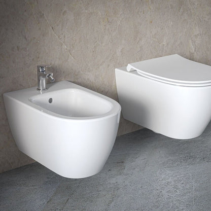 Суспендирано биде Ideal Standard i.life O бяло