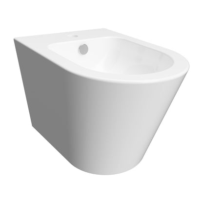 Omnires Tampa Wall-Hung Bidet White