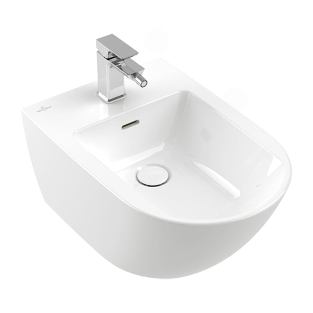 Суспендирано биде Villeroy&Boch Antao бяло лъскаво Alpin CeramicPlus