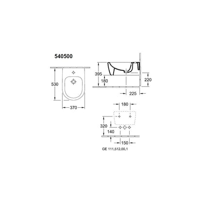 Villeroy&Boch Avento Wall-Hung Bidet