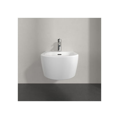 Суспендирано биде Villeroy&Boch Skyla с матово бяло покритие - Stone White CeramicPlus
