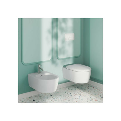 Суспендирано биде Villeroy&Boch Skyla с матово бяло покритие - Stone White CeramicPlus